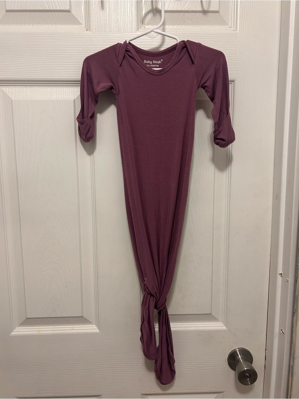 Baby Noah Knotted Bamboo Sleep Gown